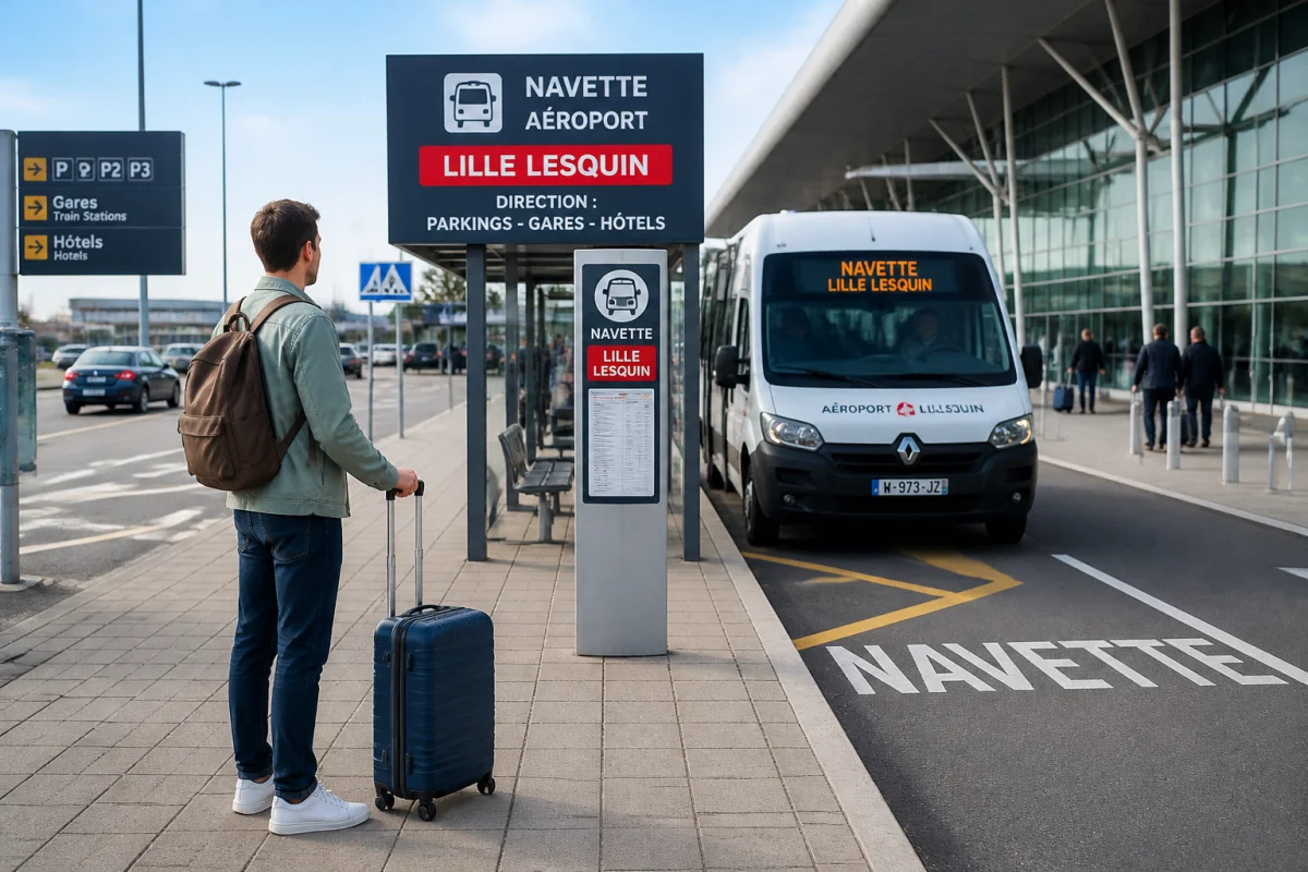 navette aéroport lille lesquin