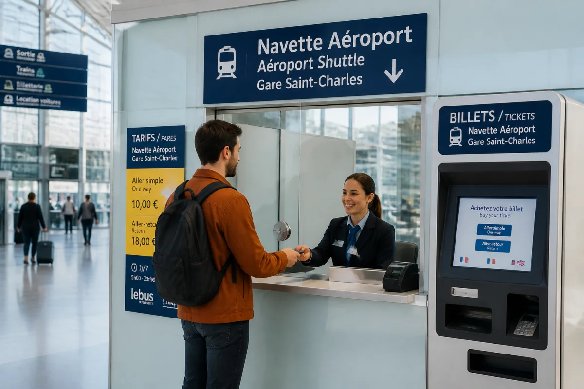 tarif navette aéroport marseille gare saint-charles
