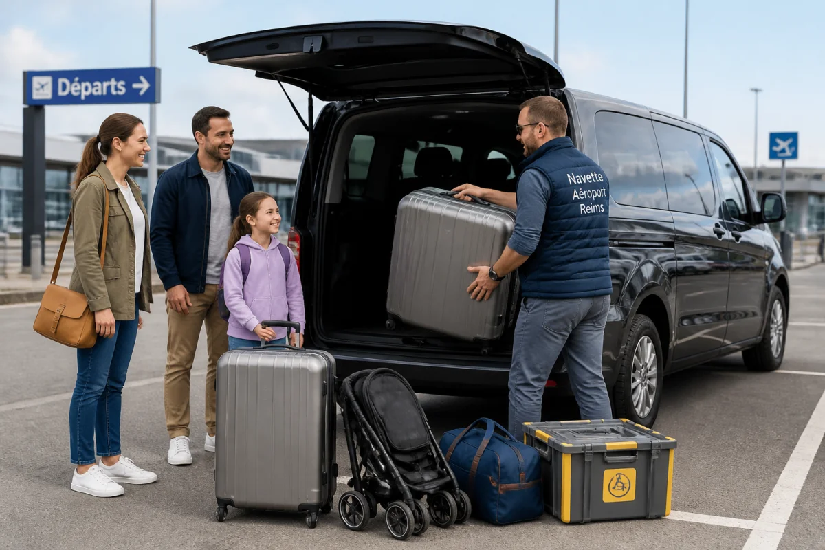 navette aéroport reims