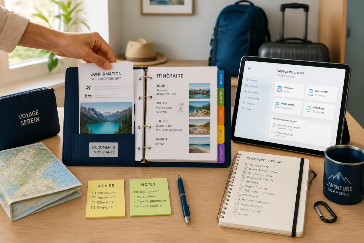 Organisation de voyage en groupe avec une méthode simple et efficace
